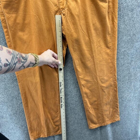 Tommy Bahama Pants Mens 40x32 Brown Stretch 5 Pocket Chino Casual Cotton - Picture 6 of 13